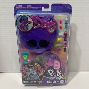 MONSTER HIGH Doll Polly Pocket playset NWT